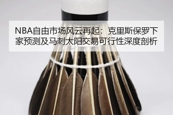 NBA自由市场风云再起：克里斯保罗下家预测及马刺太阳交易可行性深度剖析